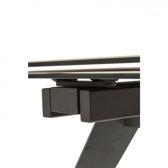 Mesa Extensível Amsterdam Dark 160(40+40)x90cm Mesa Extensível Amsterdam Dark 160(40+40)x90cm