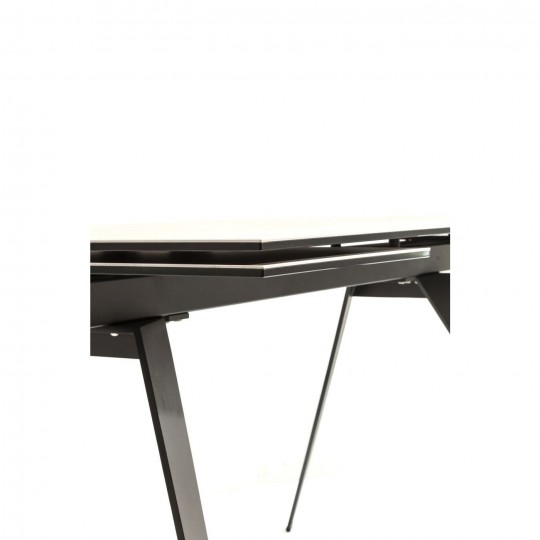 Mesa Extensível Amsterdam Dark 160(40+40)x90cm Mesa Extensível Amsterdam Dark 160(40+40)x90cm