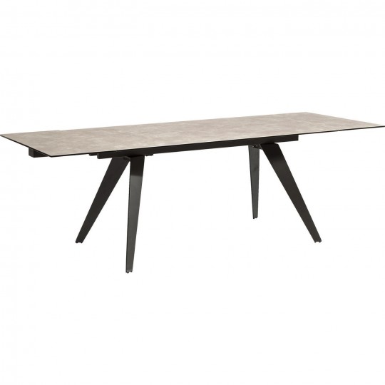 Mesa Extensível Amsterdam Dark 160(40+40)x90cm Mesa Extensível Amsterdam Dark 160(40+40)x90cm