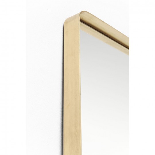 Mirror Curve Rectangular Brass 200x70cm Kare Design Mirror Curve Rectangular Brass 200x70cm Kare Design