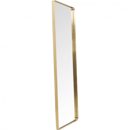 Mirror Curve Rectangular Brass 200x70cm Kare Design Mirror Curve Rectangular Brass 200x70cm Kare Design
