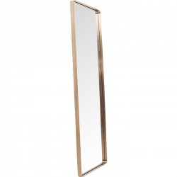 Mirror Curve Rectangular Copper 200x70cm Kare Design