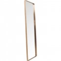 Mirror Curve Rectangular Copper 200x70cm Kare Design