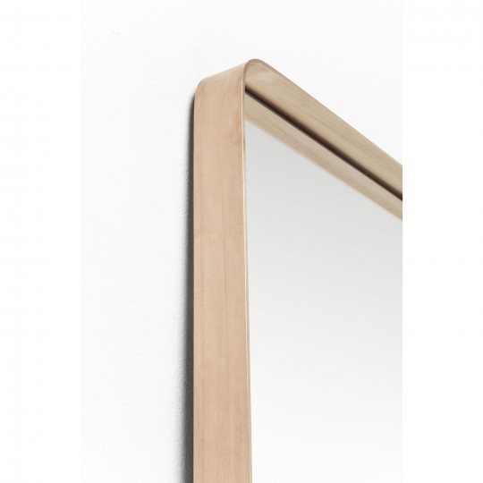 Mirror Curve Rectangular Copper 200x70cm Kare Design Mirror Curve Rectangular Copper 200x70cm Kare Design