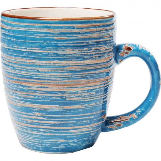 Mug Swirl Blue Kare Design