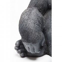 Deco Object Monkey Gorilla Side Medium Black Kare Design