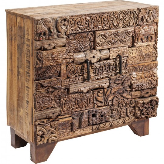 Sideboard Shanti Surprise Puzzle Nature 2 Doors Kare Design Sideboard Shanti Surprise Puzzle Nature 2 Doors Kare Design