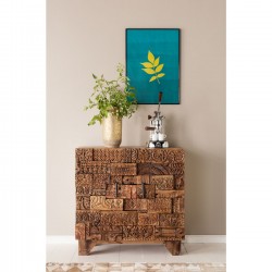 Sideboard Shanti Surprise Puzzle Nature 2 Doors Kare Design