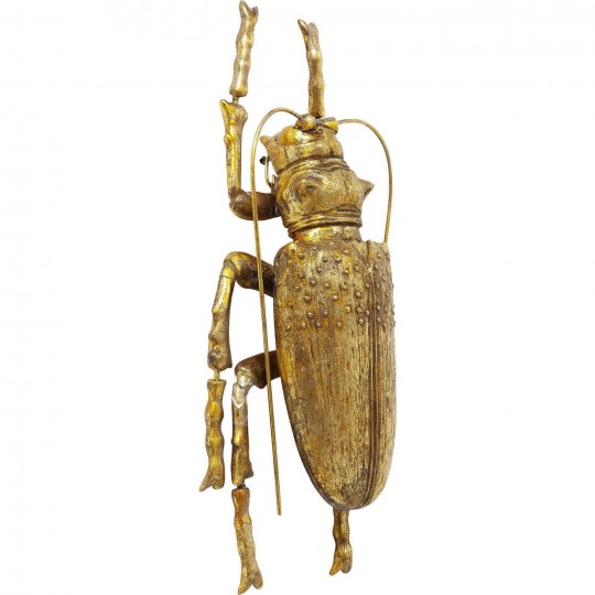 Decoração de Parede Longicorn Beetle Gold