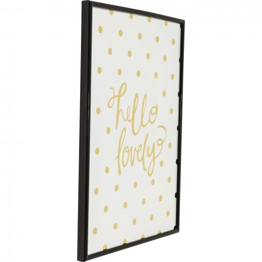 Picture Frame Hello Lovely 42x30cm Kare Design
