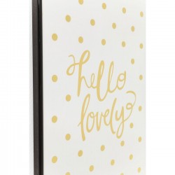Quadro c/ moldura Hello Lovely 42x30cm-60386 (5)