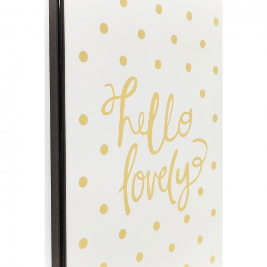 Picture Frame Hello Lovely 42x30cm Kare Design