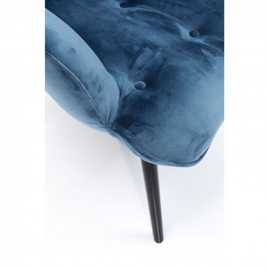 Armchair Black Vicky Velvet Bluegreen Kare Design Armchair Black Vicky Velvet Bluegreen Kare Design