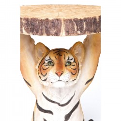 Mesa de Apoio Animal Tiger Ø35cm