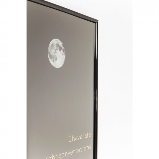 Quadro c/ moldura Moon 41x29cm