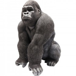 Deco Figurine Monkey Gorilla Front XXL Kare Design