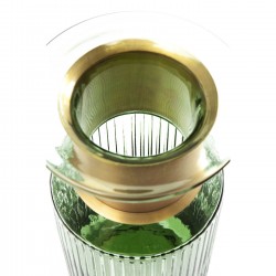 Vase Barfly Green 30cm Kare Design