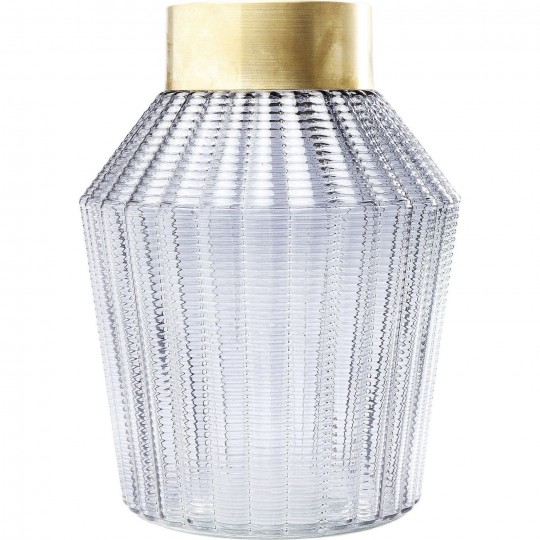 Vase Barfly Grey 30cm Kare Design
