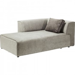 Infinity Ottomane Elements Grey Left Kare Design