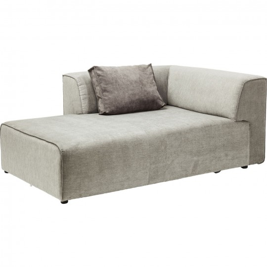 Chaise Longue Esquerda Infinity Elements Cinzenta