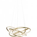 Candeeiro de Tecto Saturn LED Gold Big-60715 (4)