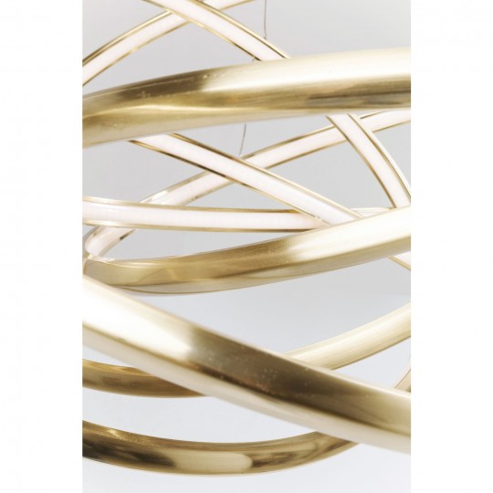 Candeeiro de Tecto Saturn LED Gold Big Candeeiro de Tecto Saturn LED Gold Big