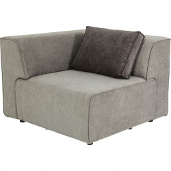 Módulo de canto 100cm Infinity Elements Cinzento Esq.