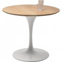 Table Invitation Set Oak White Ø90cm Kare Design