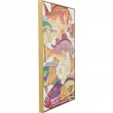 Picture Touched Fish Meeting One 100x70cm Kare Design
