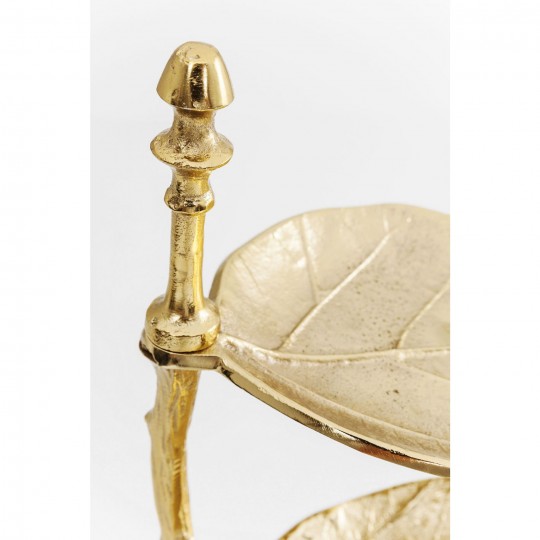 Deco Etagere Leaf Gold Kare Design