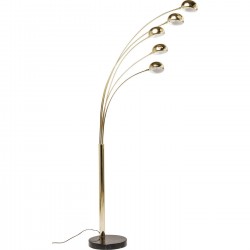 Floor Lamp Five Fingers Brass Kare Design