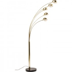 Floor Lamp Five Fingers Brass Kare Design
