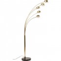 Floor Lamp Five Fingers Brass Kare Design