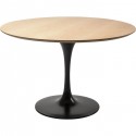 Table Invitation Set Oak Black Ø120cm Kare Design