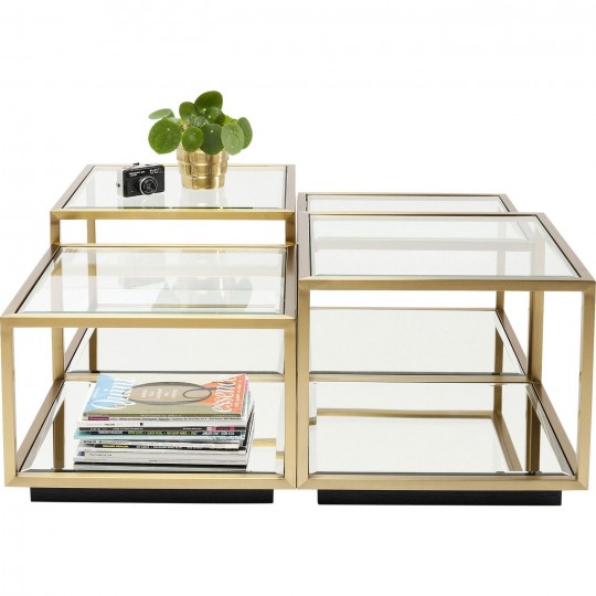 Coffee Table Luigi Gold (4/Set) Kare Design