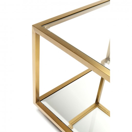 Mesa de Centro Luigi Gold (conj.4) Mesa de Centro Luigi Gold (conj.4)