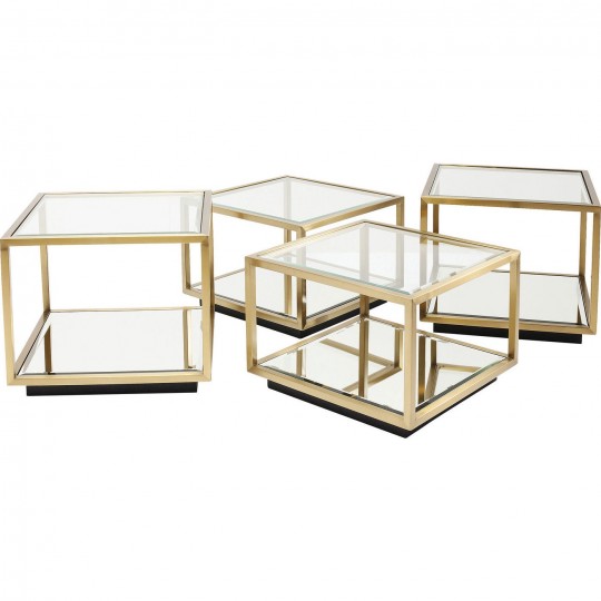 Coffee Table Luigi Gold (4/Set) Kare Design