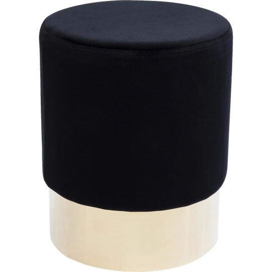 Stool Cherry Black Brass Ø35cm Kare Design Stool Cherry Black Brass Ø35cm Kare Design