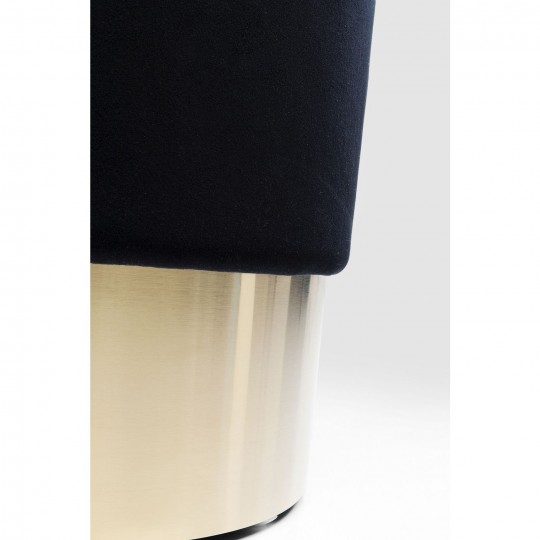 Banco Cherry Preto/Dourado Ø35cm Banco Cherry Preto/Dourado Ø35cm