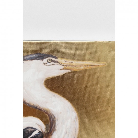 Picture Touched Heron Right 70x50cm Kare Design
