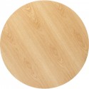 Table Invitation Set Oak White Ø120cm Kare Design
