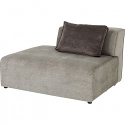 Infinity Ottomane Semi Elements Grey Left Kare Design