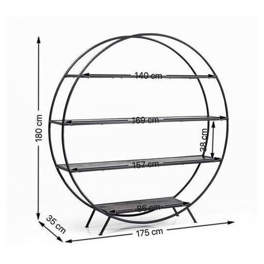 Estante Mason Round Estante Mason Round