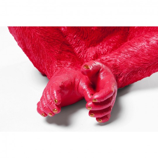 Money Box Monkey Kikazaru Red Kare Design