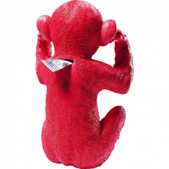 Mealheiro Monkey Kikazaru vermelho