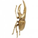 Wall Decoration Herkules Beetle Gold Kare Design
