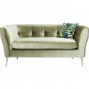 Sofa Rimini Green 2-Seater 160cm Kare Design