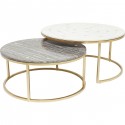 Side Table Mystic Round (2/Set) Ø90cm Kare Design