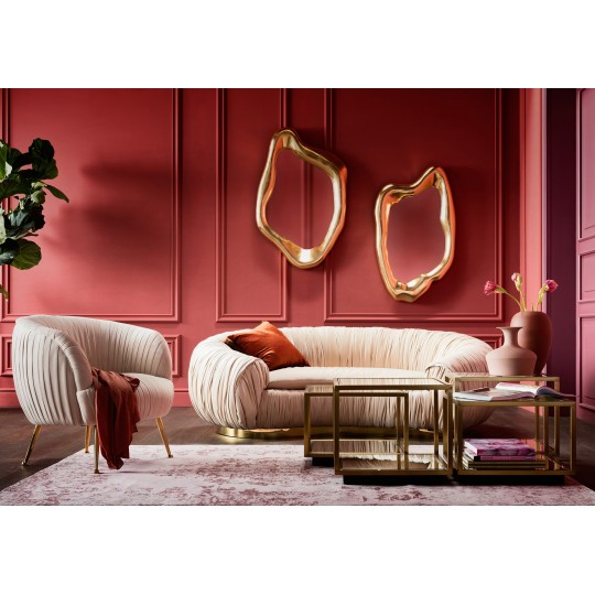 Mirror Hologram Gold 117x68cm Kare Design