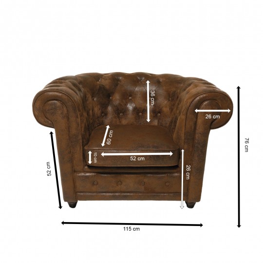 Cadeirão Oxford Vintage Smart Cadeirão Oxford Vintage Smart